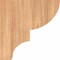 Ekena Millwork Ridgewood Smooth Corbel, Western Red Cedar, 3 1/2"W x 6"D x 6"H COR04X06X06RID00SWR - alternate 3